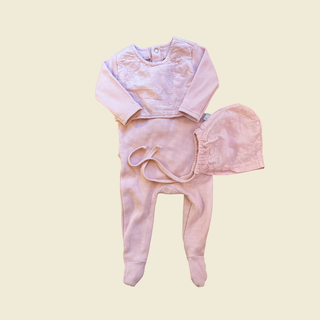Cadeau Pink Footie | 3 Months