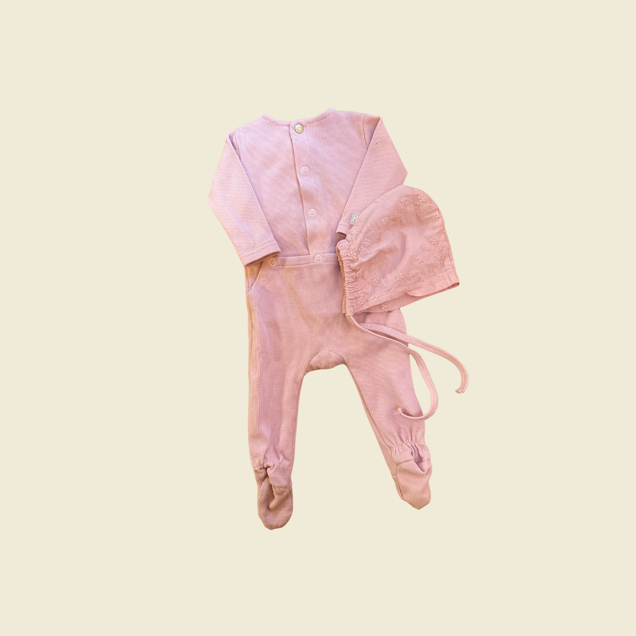 Cadeau Pink Footie | 3 Months