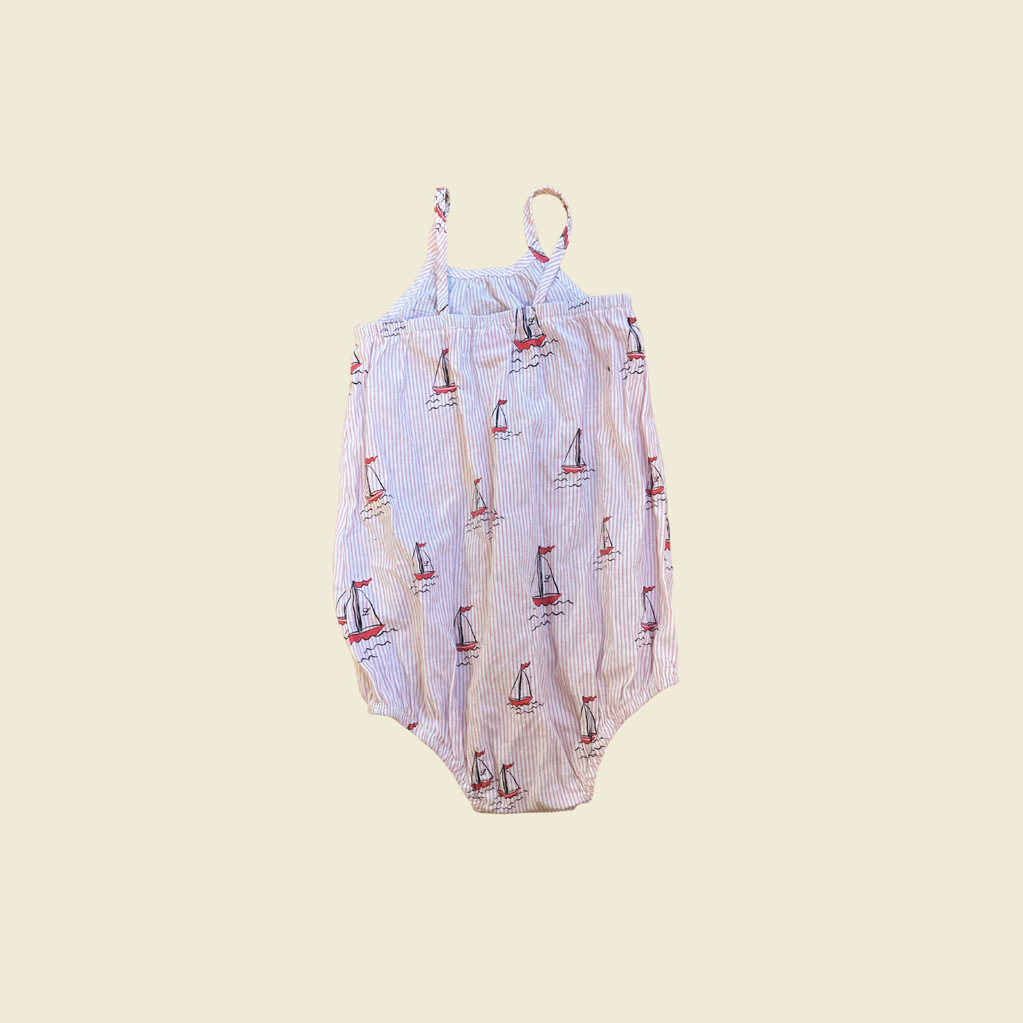 Lulu Sailboat Romper| 12-18 Months
