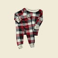 Burt’s Bees Baby Organic Cotton Two-Piece Plaid Pajamas | 0–3 Months