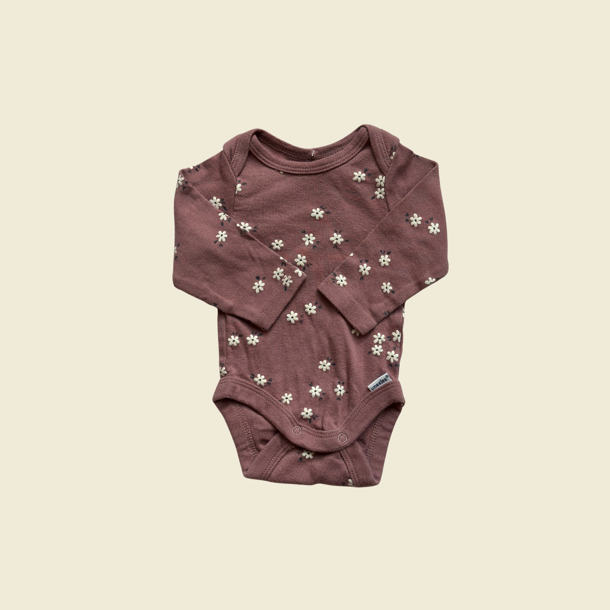 Modern Moments Super Soft Long Sleeve Bodysuit | Newborn