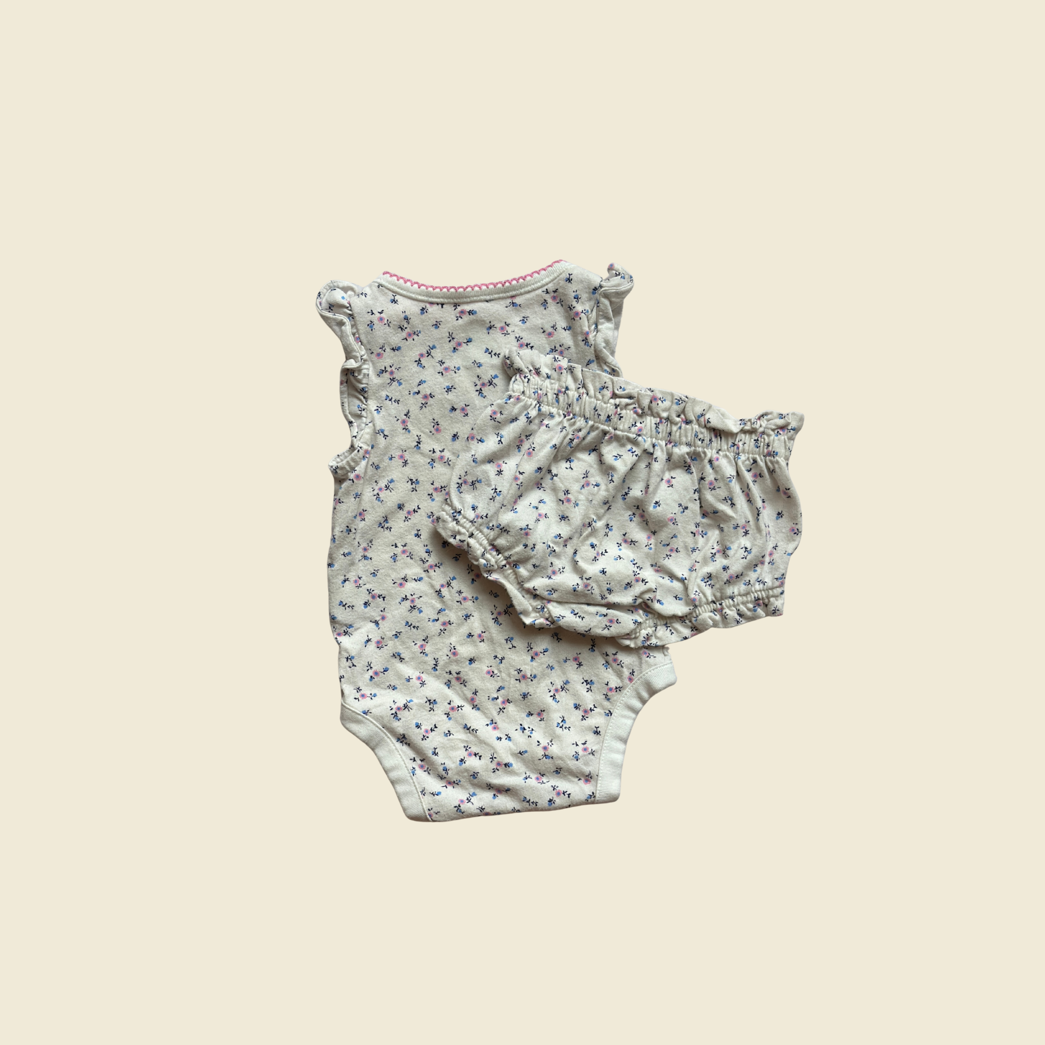 Baby GAP Floral Onesie & Bloomers Set | 0–3 Months