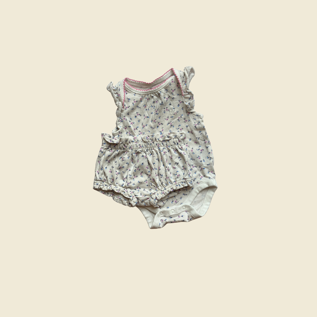 Baby GAP Floral Onesie & Bloomers Set | 0–3 Months