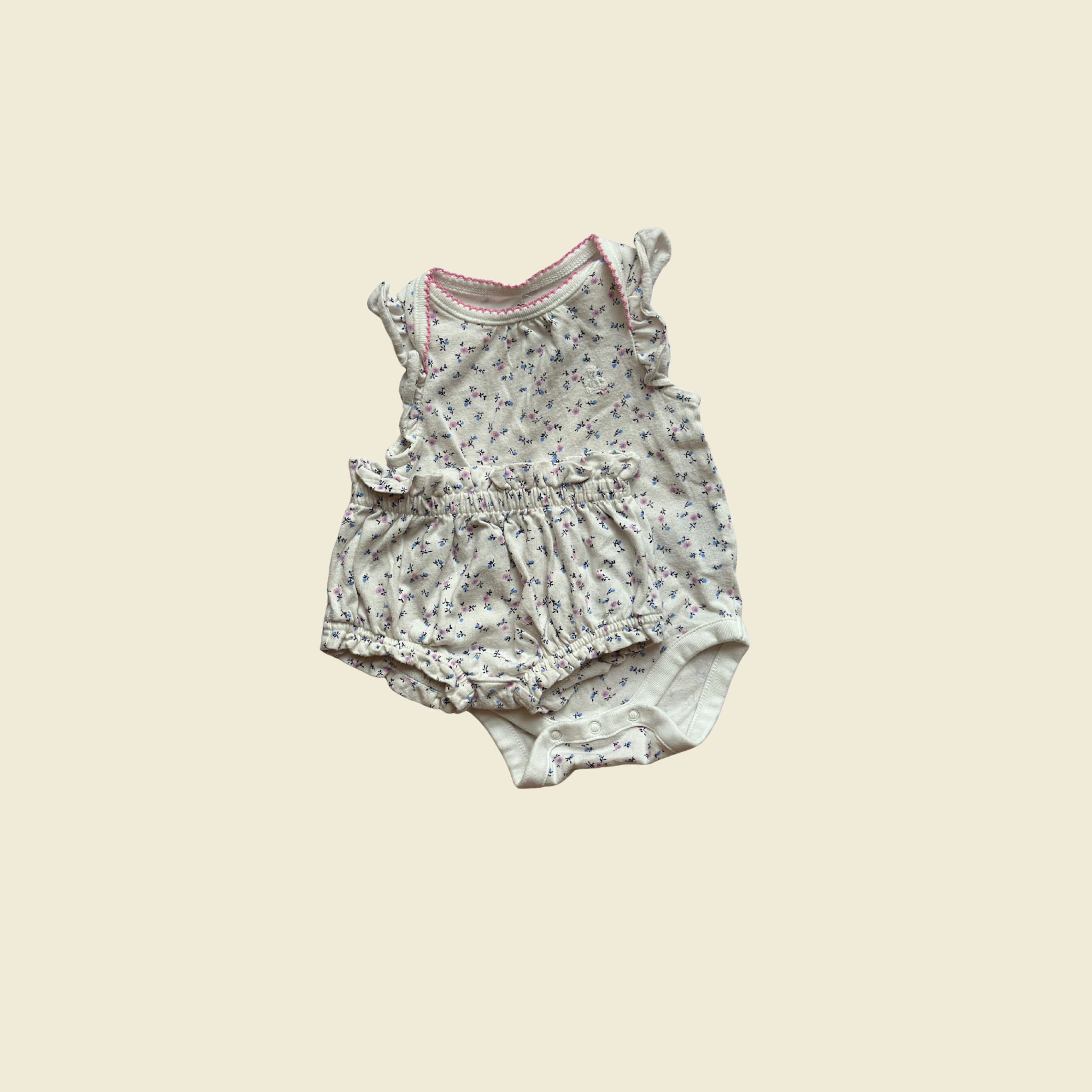 Baby GAP Floral Onesie & Bloomers Set | 0–3 Months