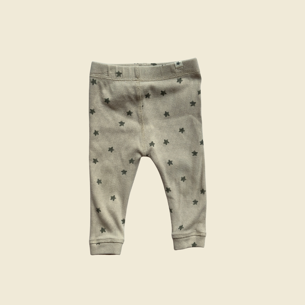 ZARA Ribbed Star Leggings | 6-9 Months