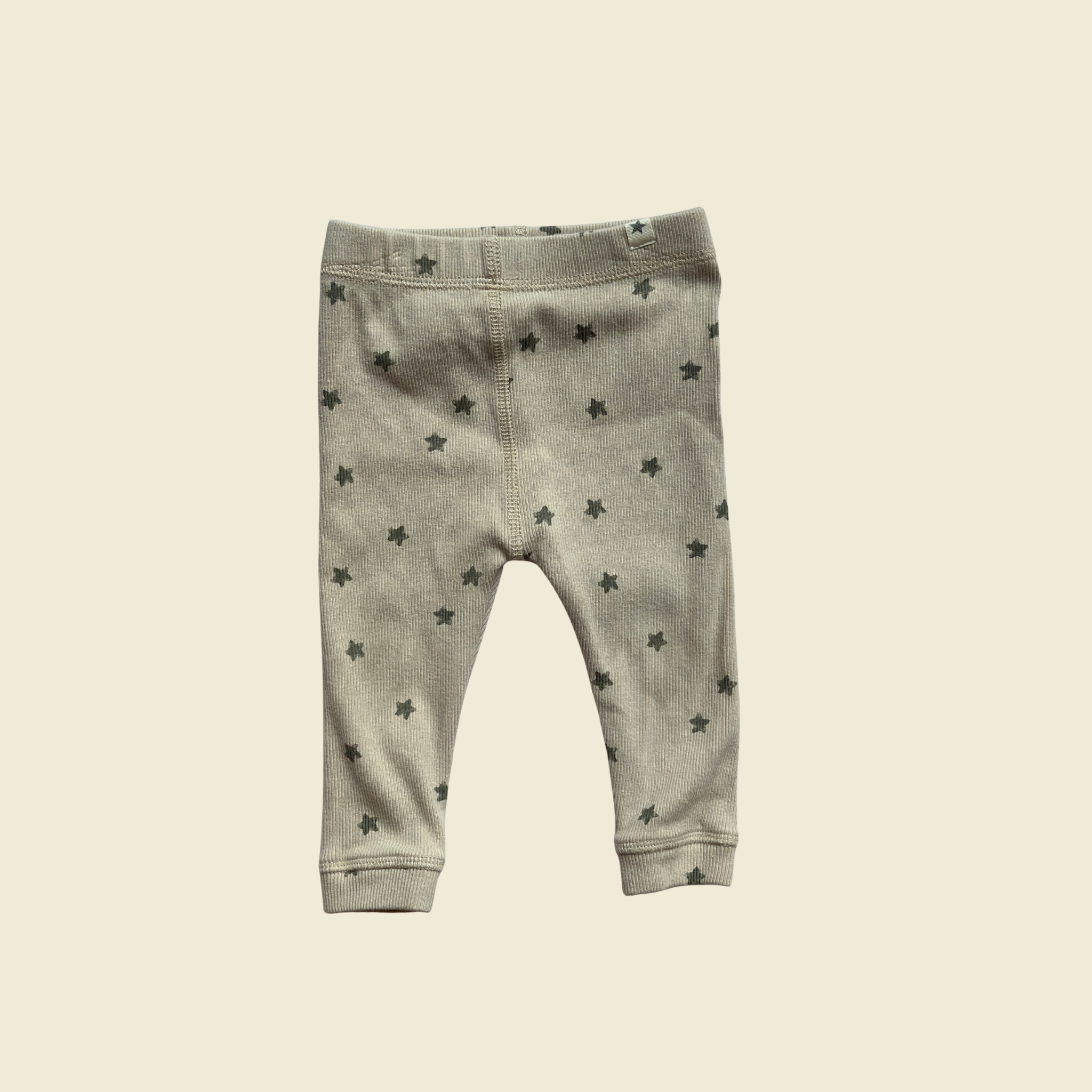 ZARA Ribbed Star Leggings | 6-9 Months