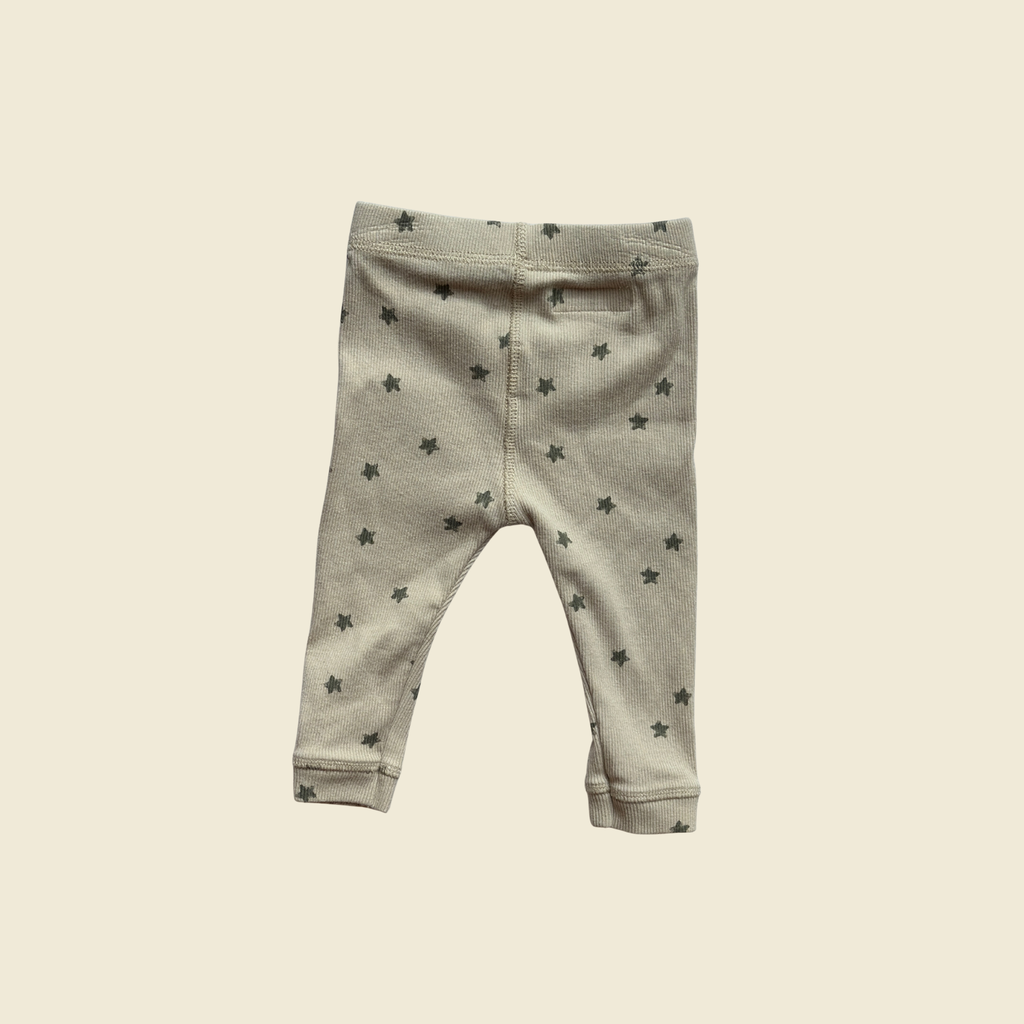 ZARA Ribbed Star Leggings | 6-9 Months