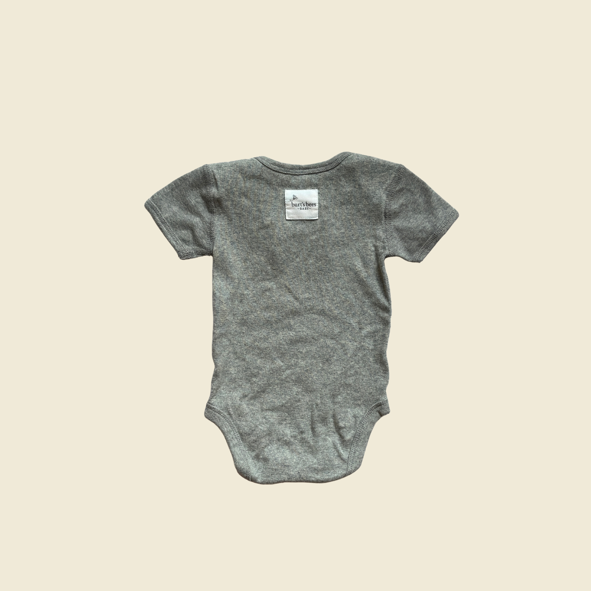 Burts Bees Baby Organic Cotton Short Sleeve Bodysuit | 0-3 Months