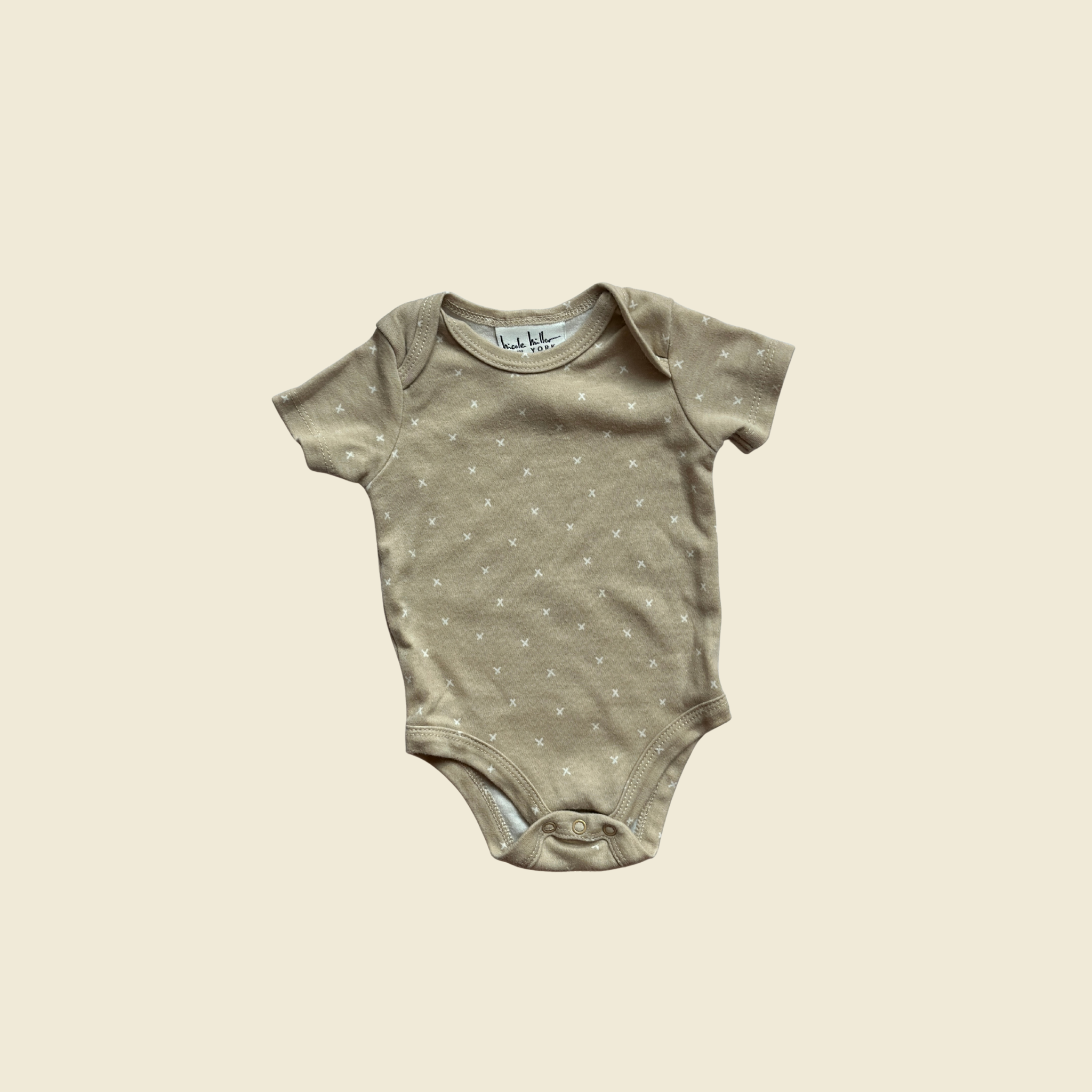 Nicole Miller Short Sleeve Bodysuit | 0-3 Months