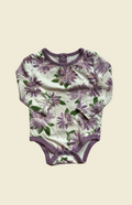 Burt’s Bees Baby Floral Long Sleeve Bodysuit | 0-3 Months