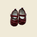 Maroon Mary Janes | 6–12 Months