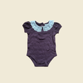 Nicole Miller Ribbed Puff-Sleeve Bodysuit | 0-3 Months