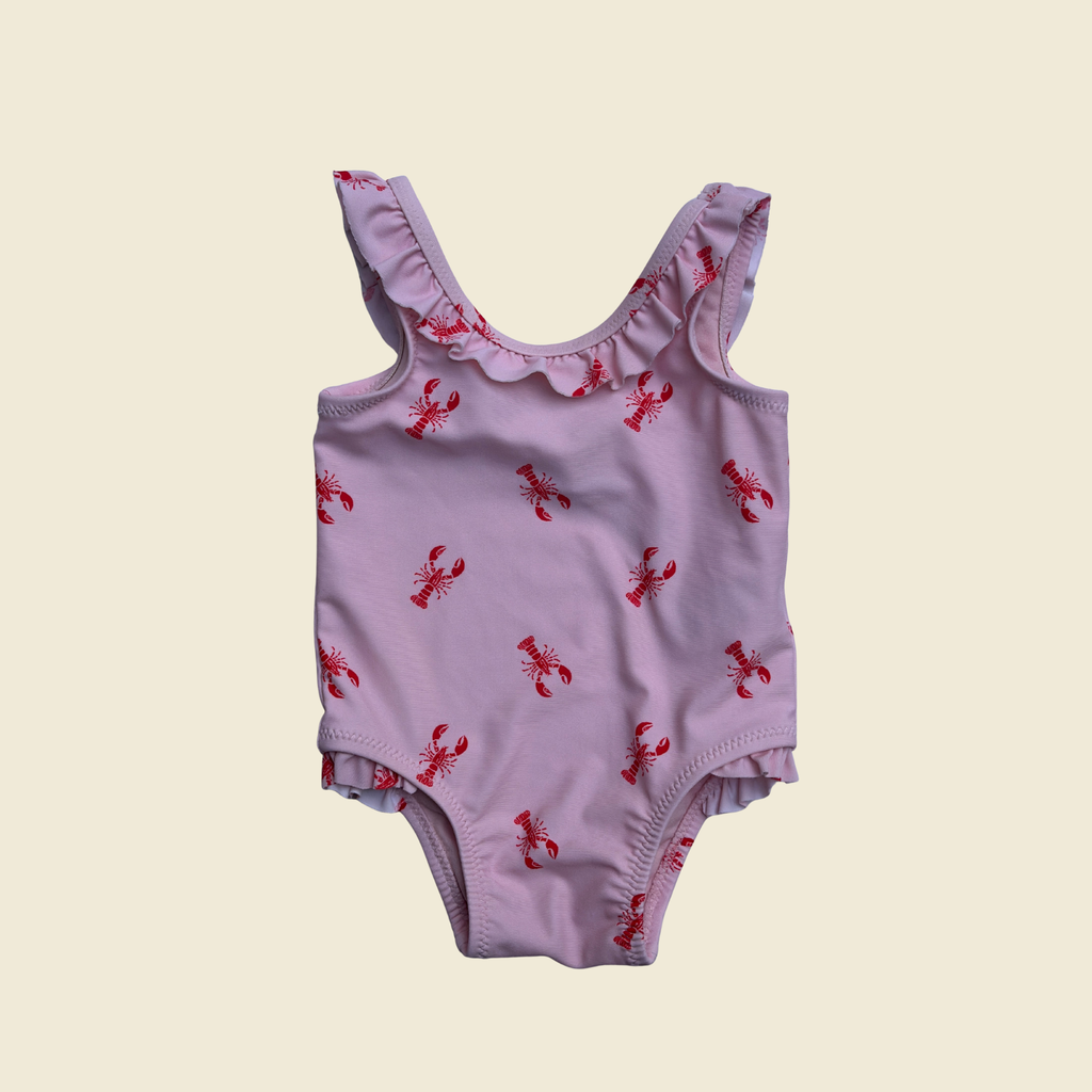 Old Navy Ruffle-Trim Swimsuit | 3-6 Months