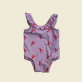 Old Navy Ruffle-Trim Swimsuit | 3-6 Months