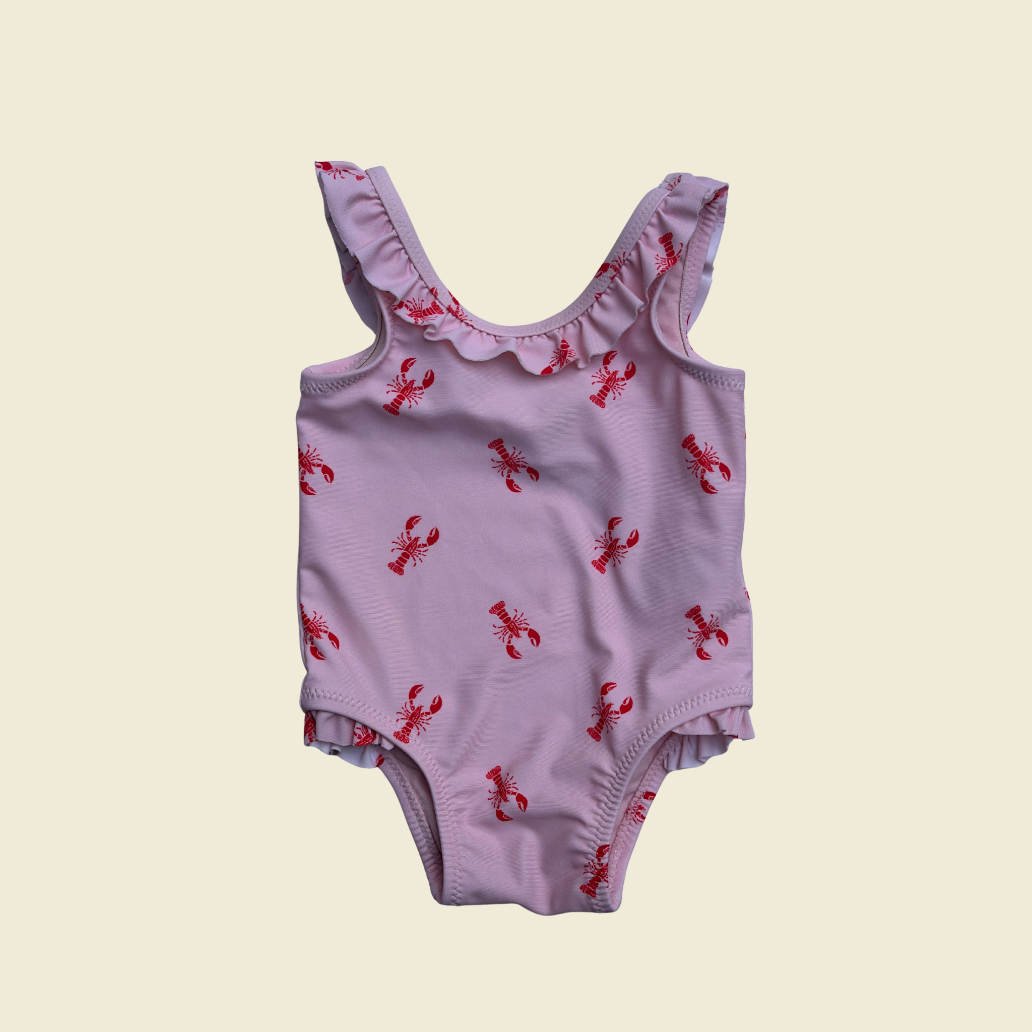 Old Navy Ruffle-Trim Swimsuit | 3-6 Months