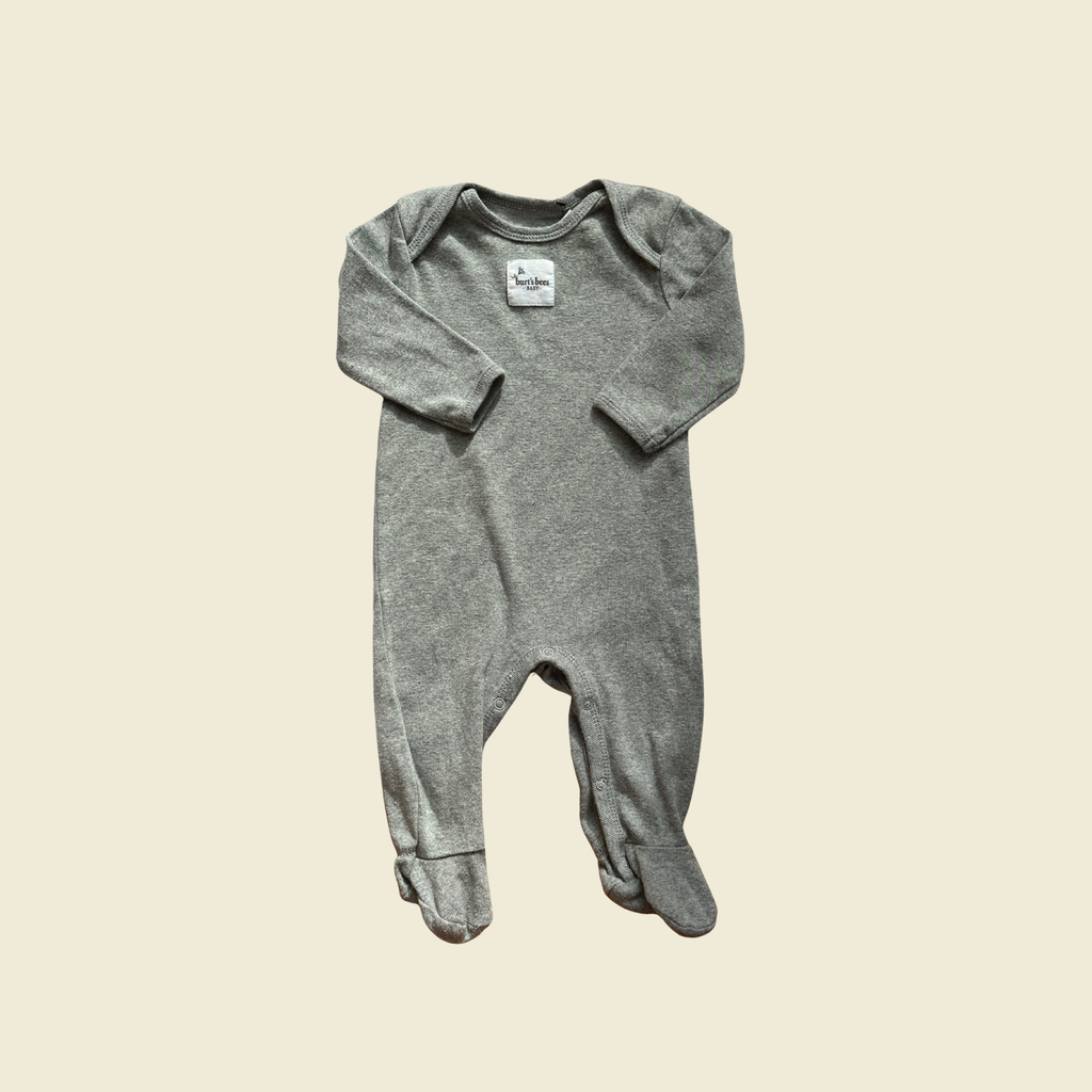 Burt’s Bees Baby Long Sleeve Footsie Sleeper | 0–3 Months