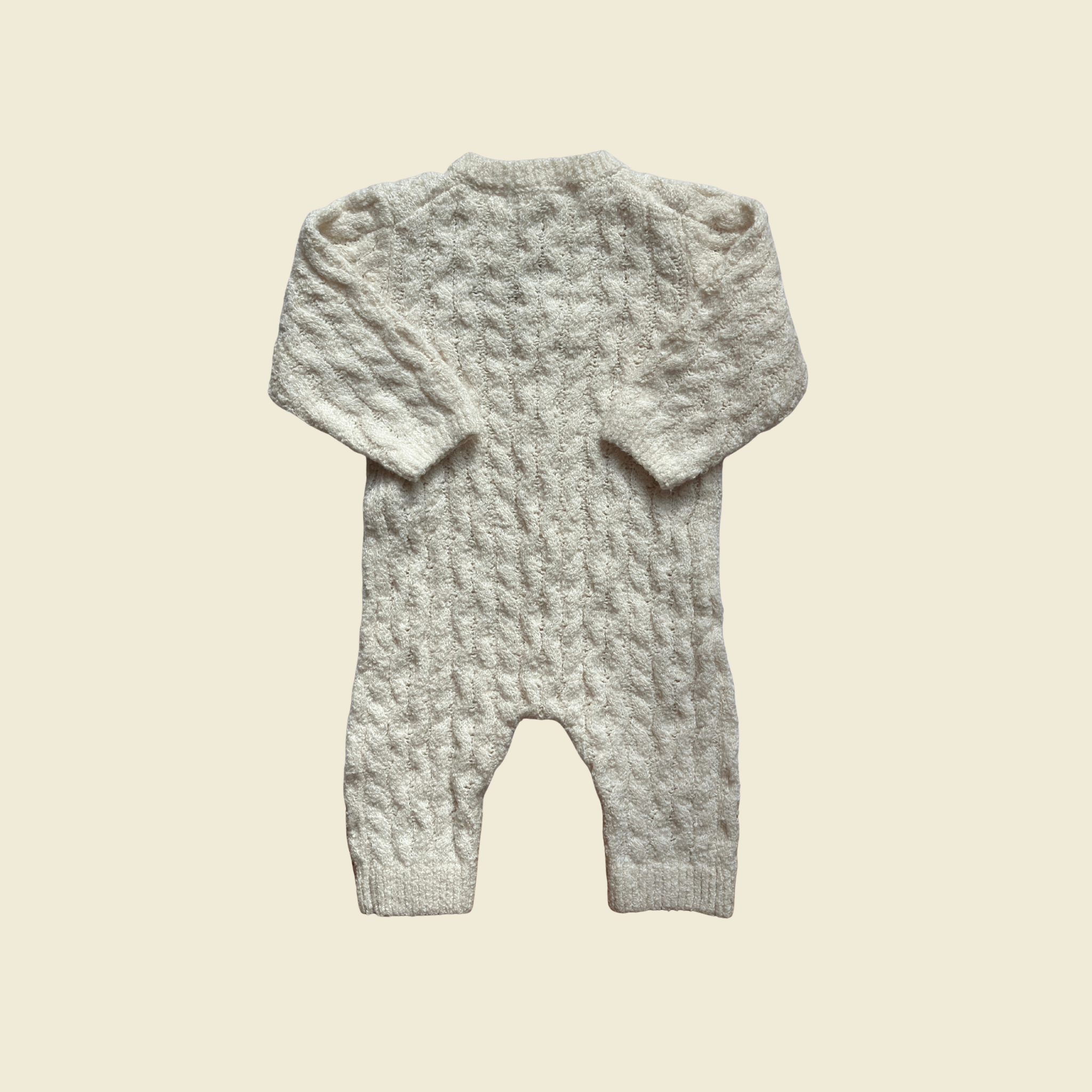 ZARA Cable Knit Jumpsuit | 0-3 Months