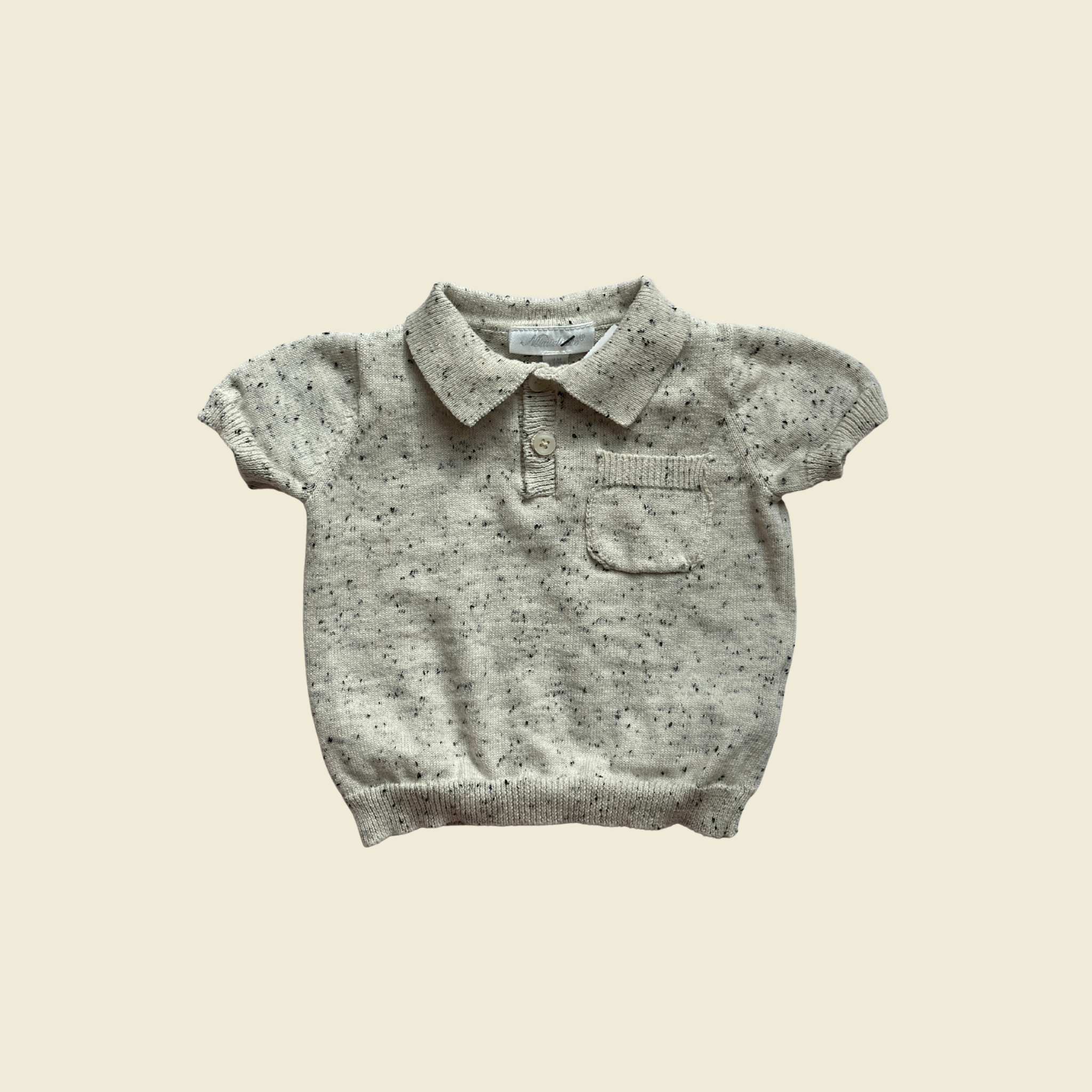 Miniclasix Short Sleeve Polo | 0-3 Months