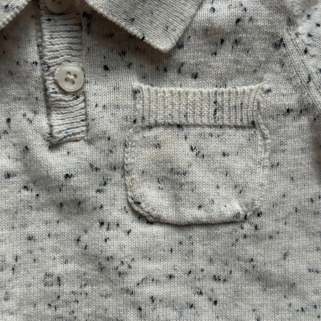 Miniclasix Short Sleeve Polo | 0-3 Months