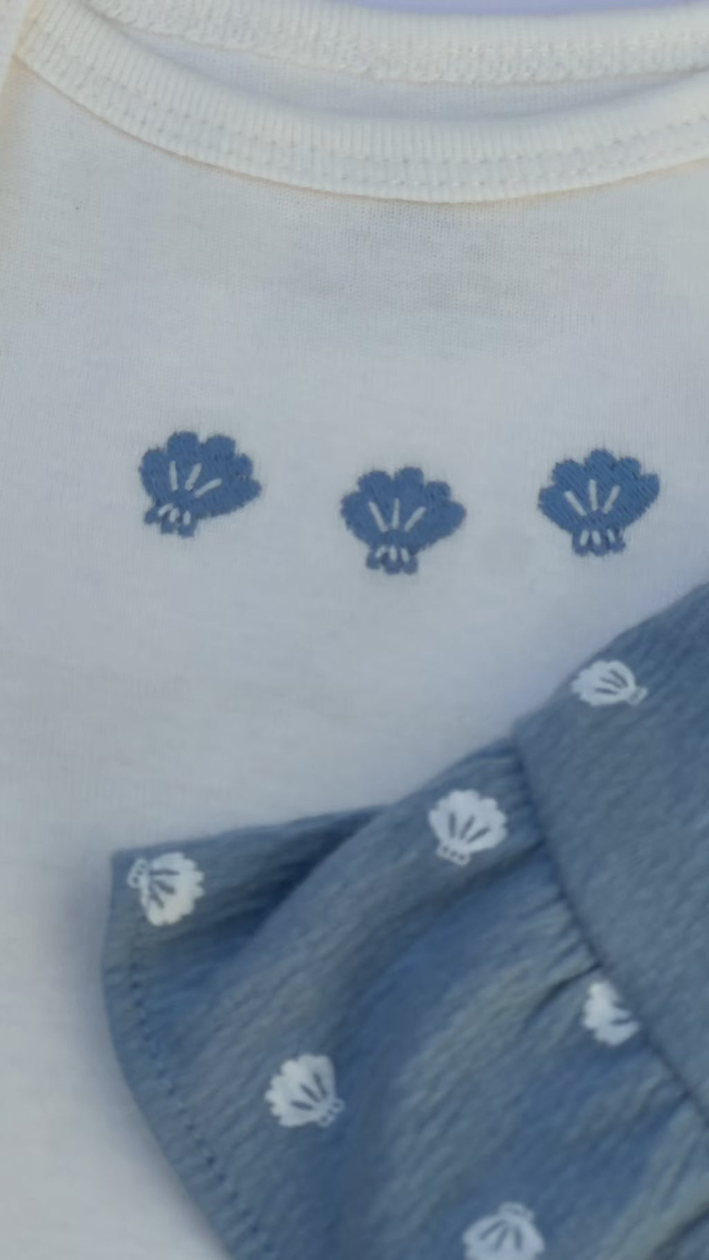 Carter's Seashell Print 3-Piece Set | 0-3 Months