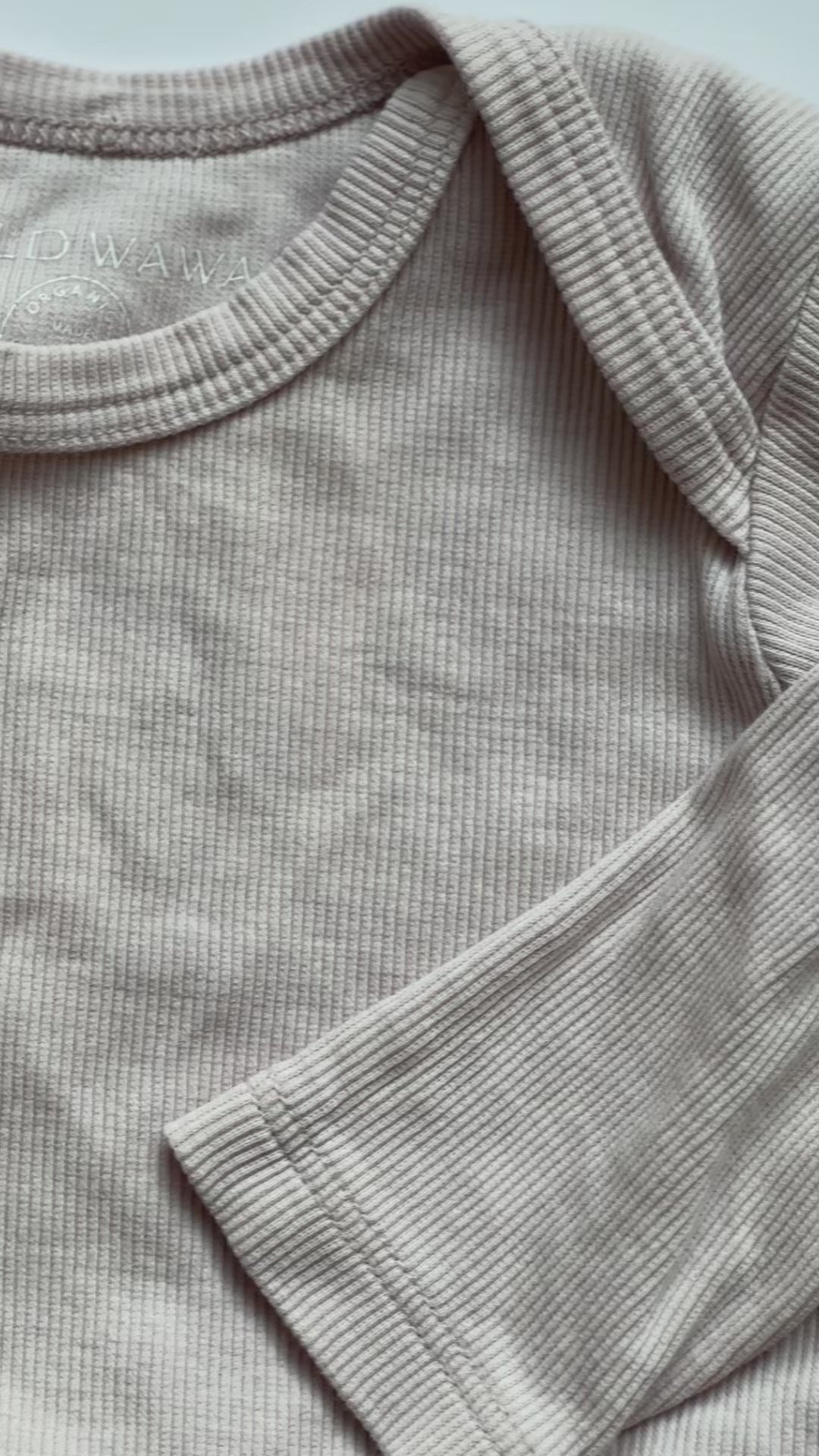 Wild Wawa Pastel Pink Ribbed 2-Piece Set | 3-6 Months