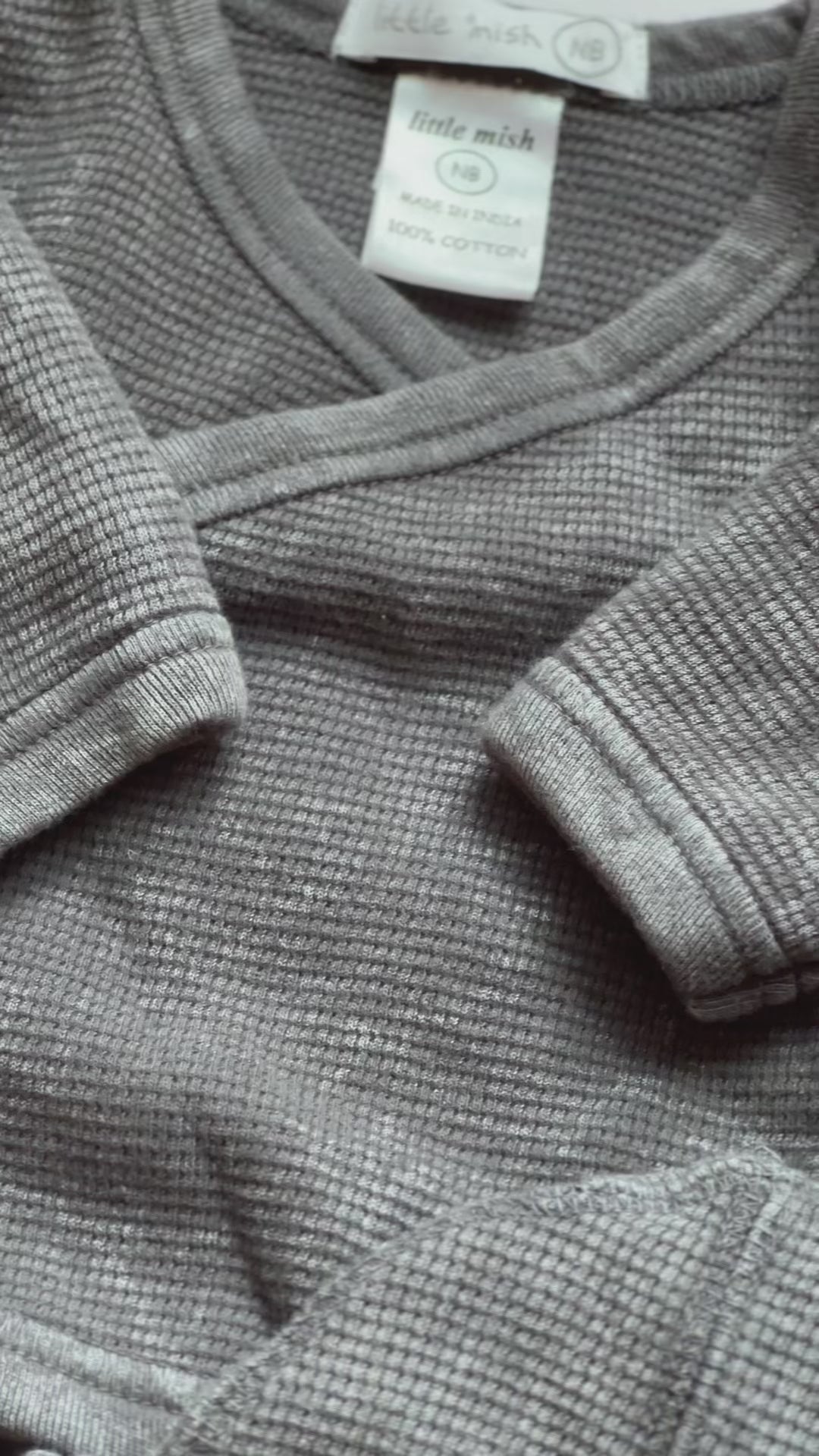 Little Mish Baby Thermal 3 Piece Set | 0-3 Months