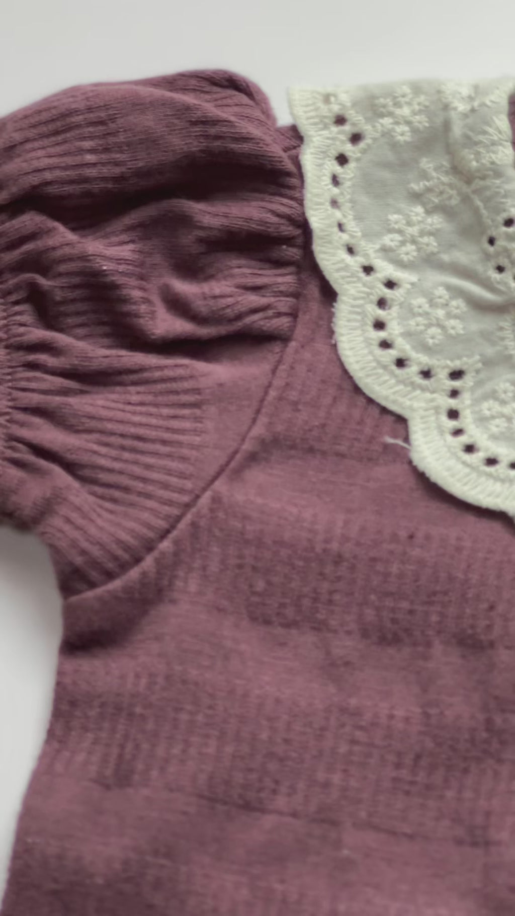 Nicole Miller Ribbed Puff-Sleeve Bodysuit | 0-3 Months