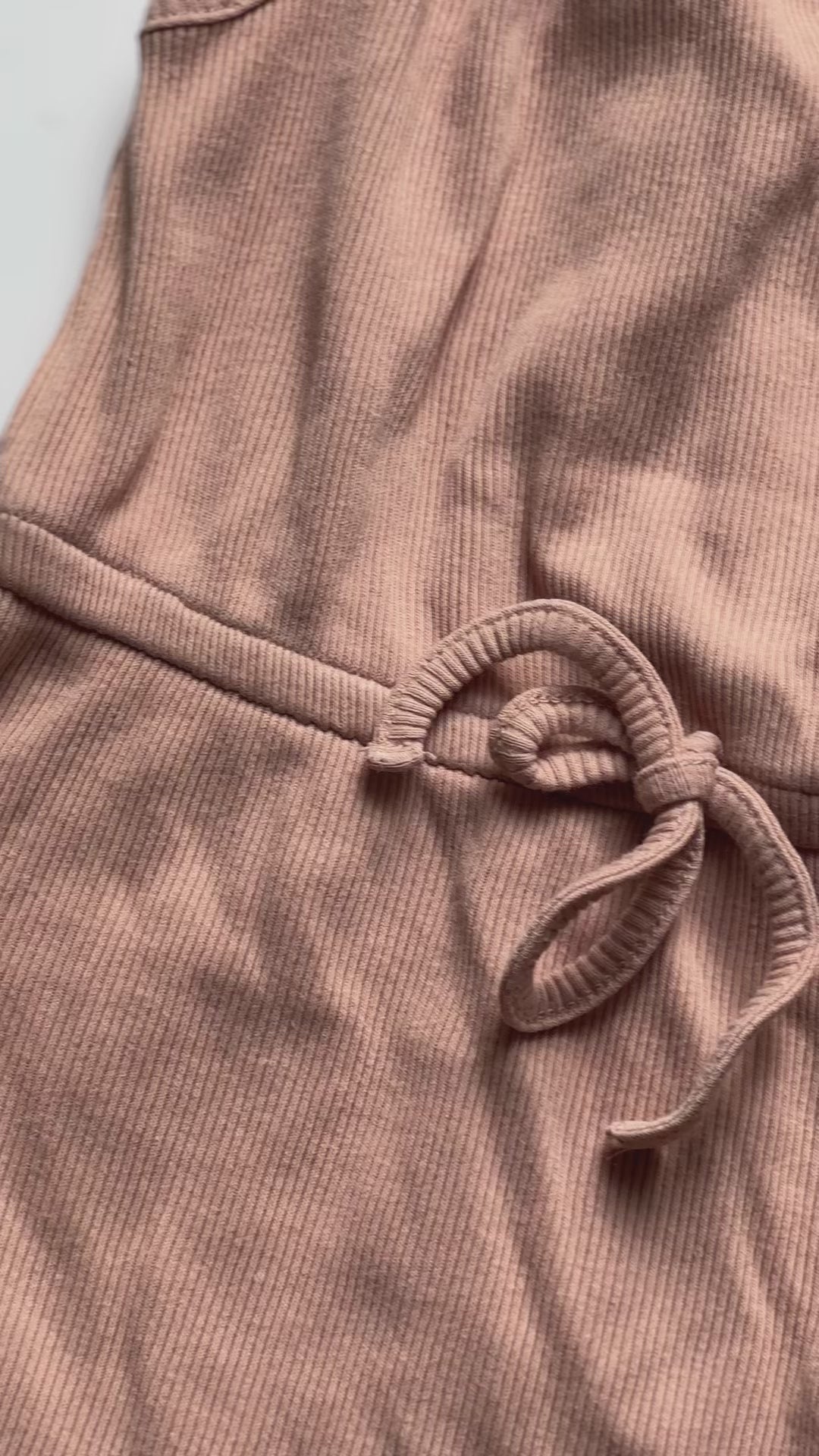 Hadas Mini Love Ribbed Romper | 24 Months