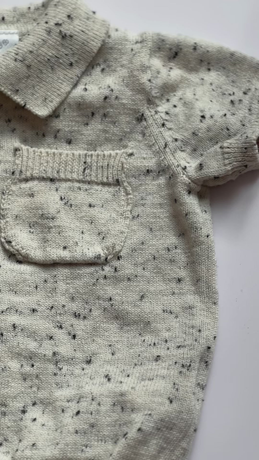 Miniclasix Short Sleeve Polo | 0-3 Months