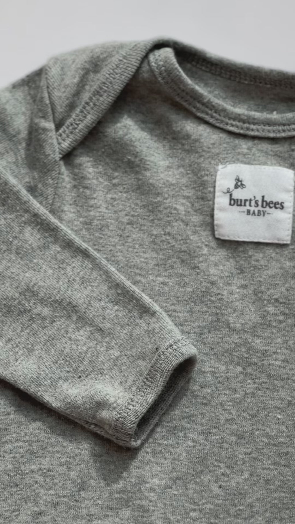 Burt’s Bees Baby Long Sleeve Footsie Sleeper | 0–3 Months