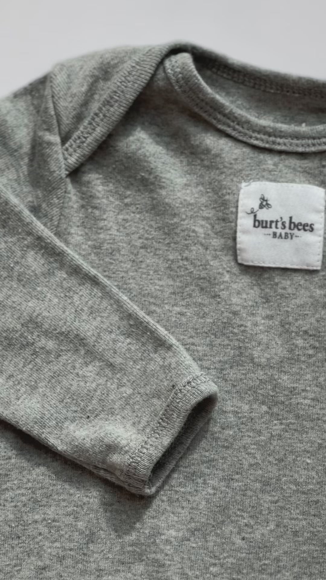 Burt’s Bees Baby Long Sleeve Footsie Sleeper | 0–3 Months