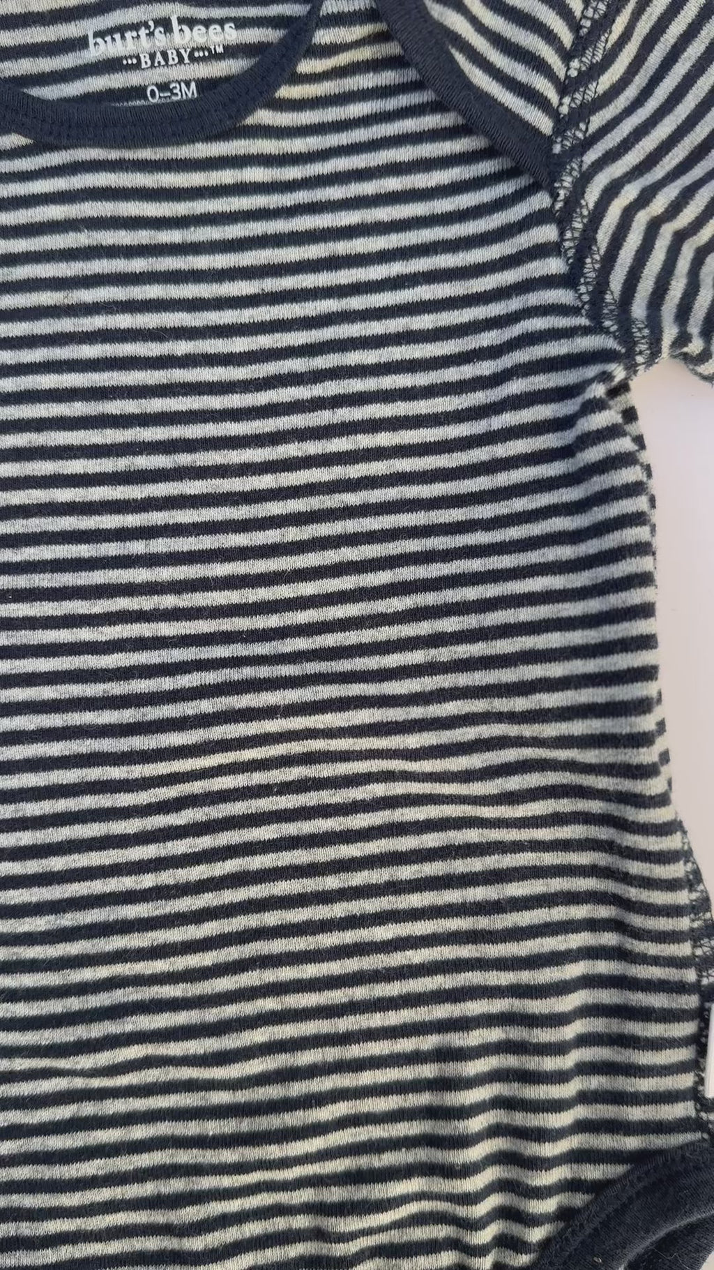 Burts Bees Baby Organic Cotton Short Sleeve Bodysuit | 0-3 Months