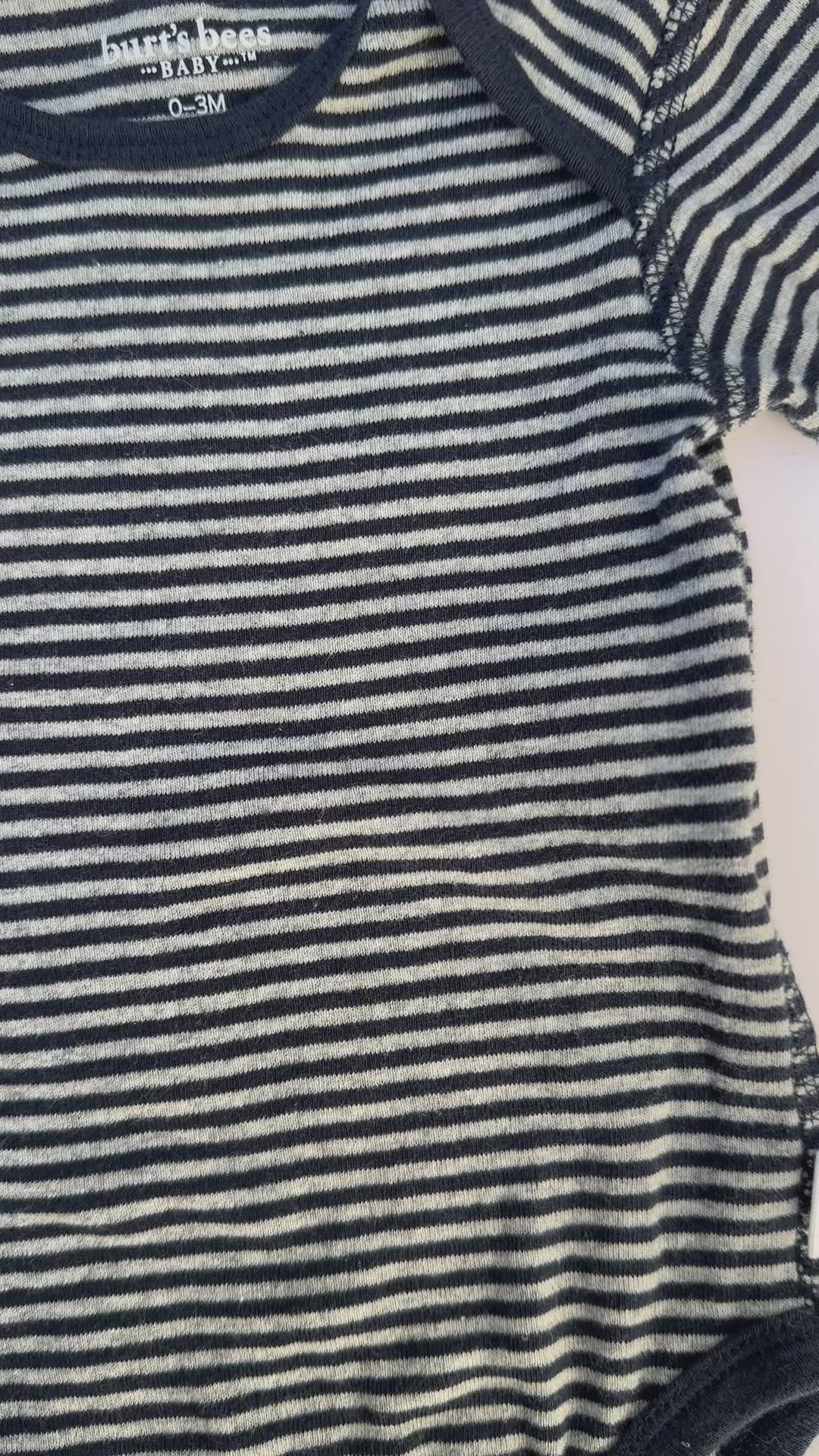 Burts Bees Baby Organic Cotton Short Sleeve Bodysuit | 0-3 Months